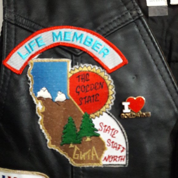 All American Rider Leather Motorcycle Vest XXL - Picture 4 of 8